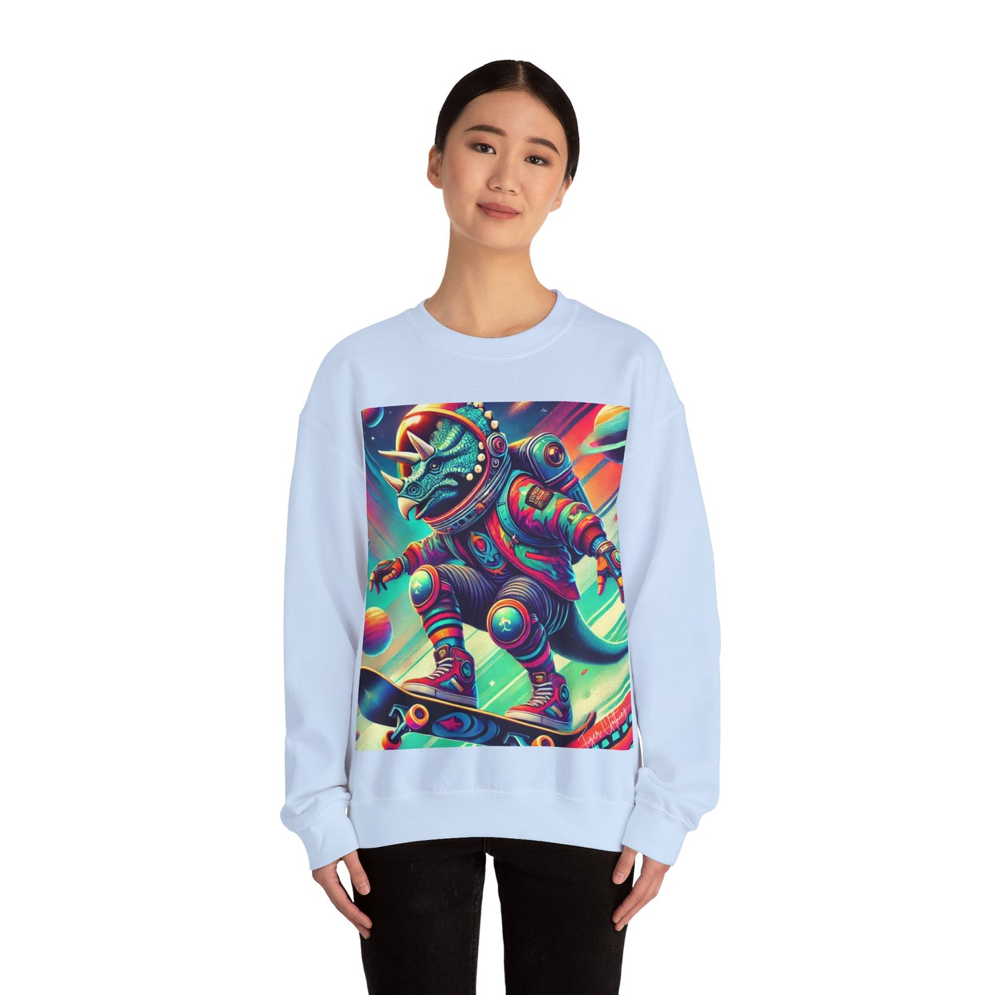 Astro-Saur Unisex Heavy Blend™ Crewneck Sweatshirt