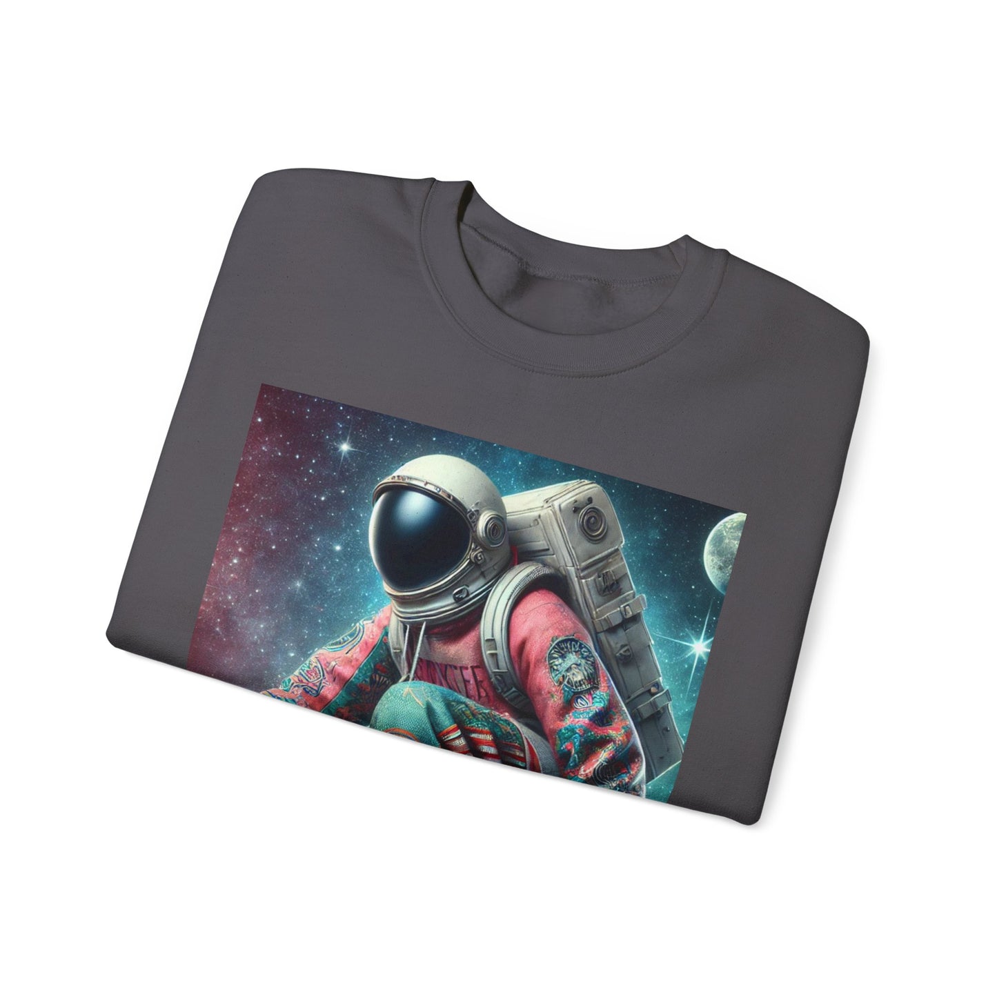 Reach For The Stars. Unisex Heavy Blend™ Crewneck Sweatshirt
