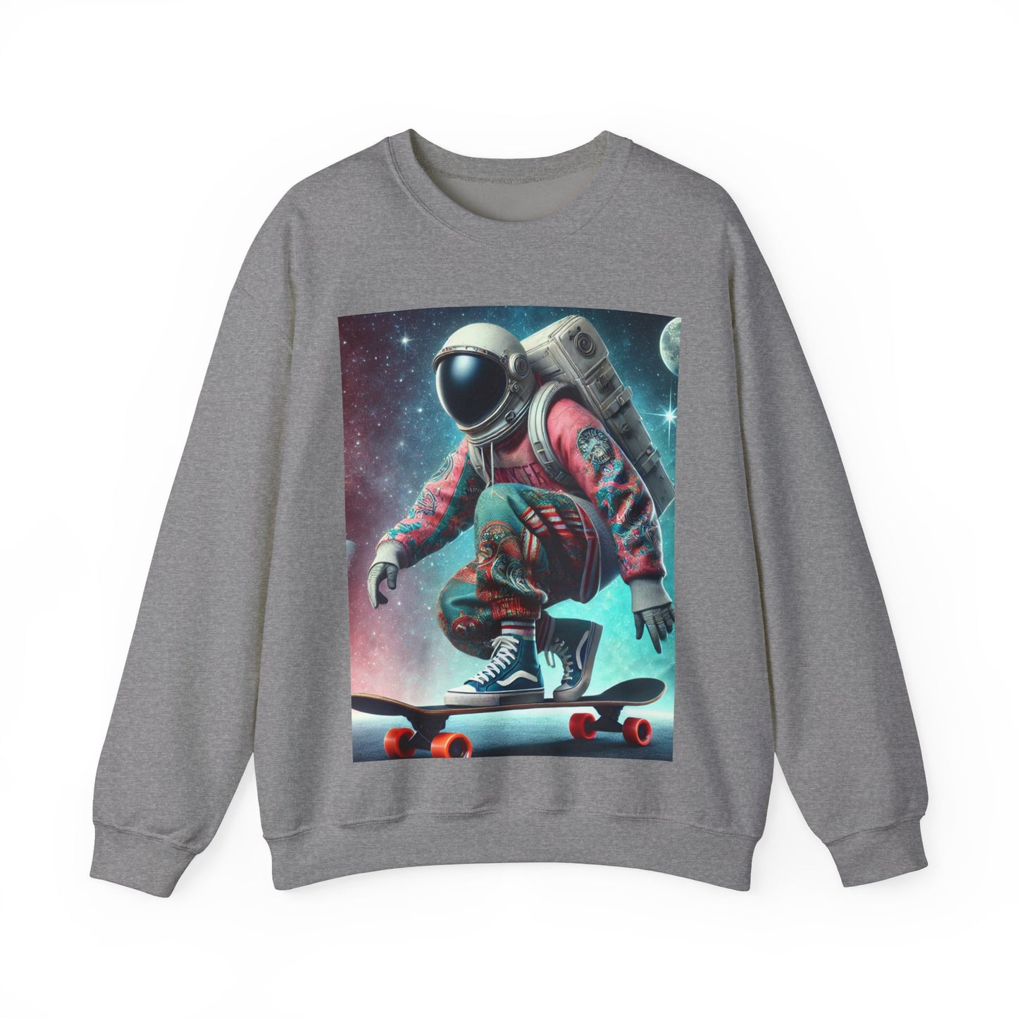 Reach For The Stars. Unisex Heavy Blend™ Crewneck Sweatshirt