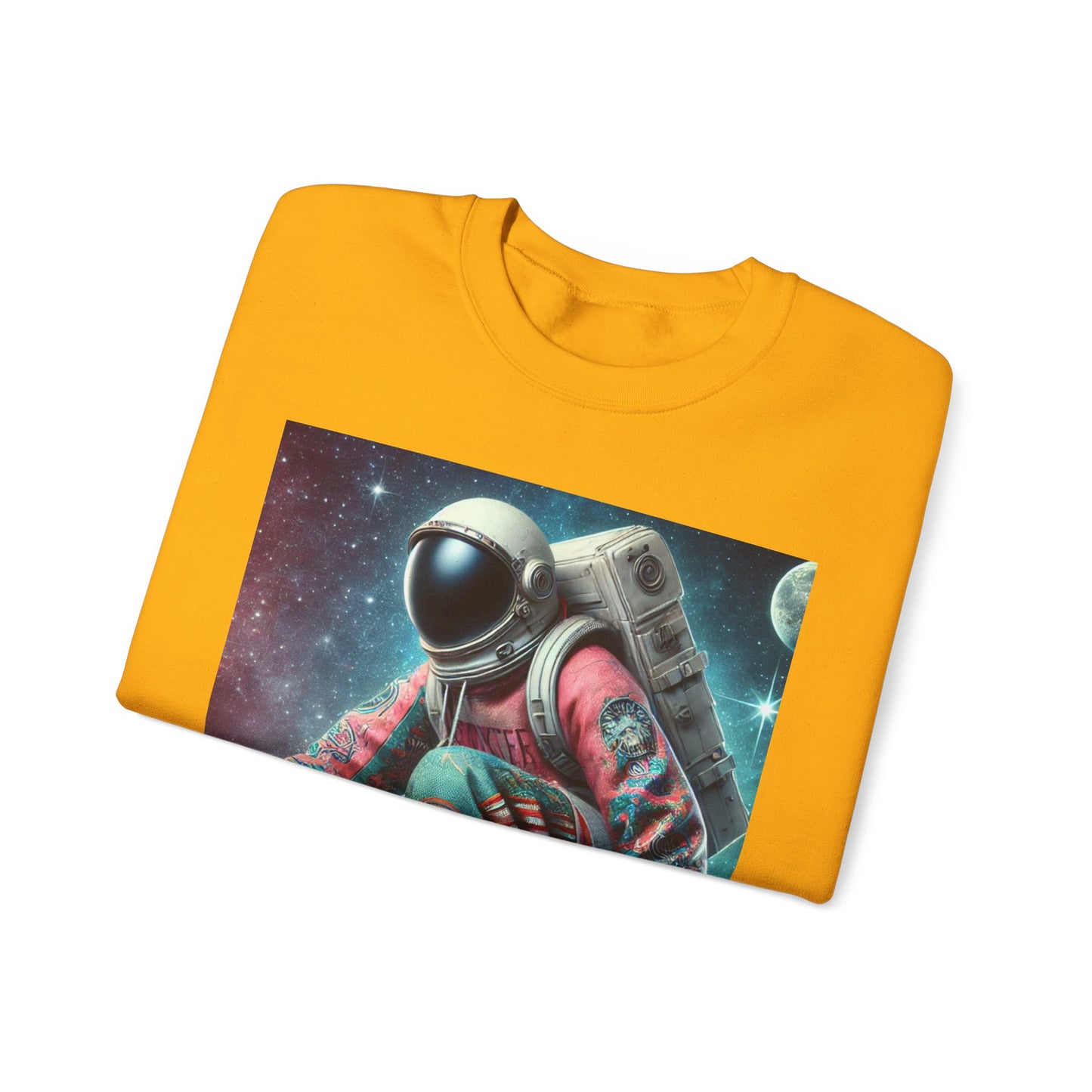 Reach For The Stars. Unisex Heavy Blend™ Crewneck Sweatshirt