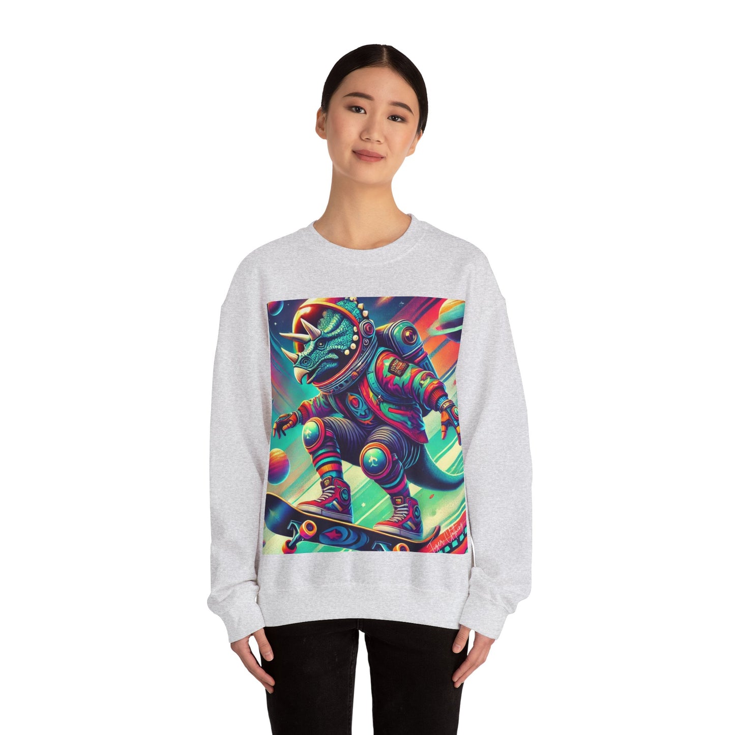 Astro-Saur Unisex Heavy Blend™ Crewneck Sweatshirt