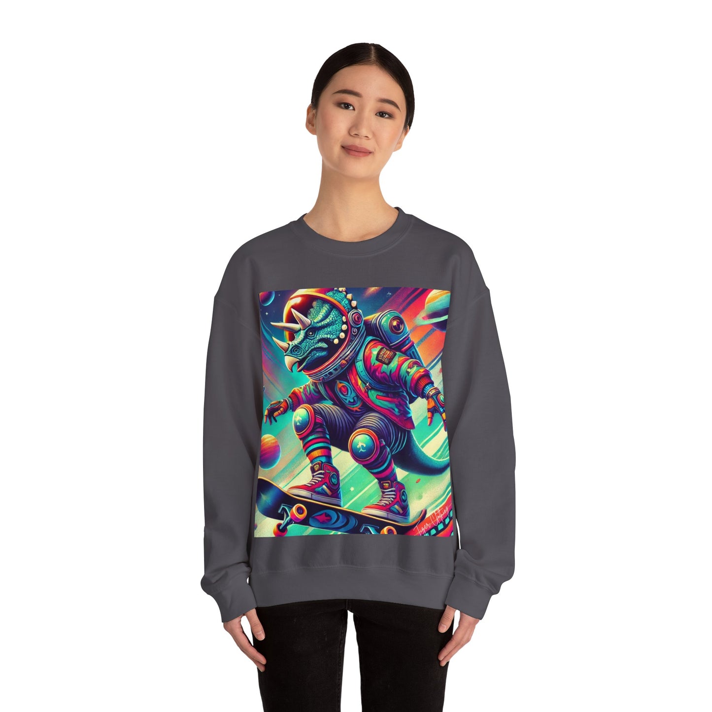 Astro-Saur Unisex Heavy Blend™ Crewneck Sweatshirt