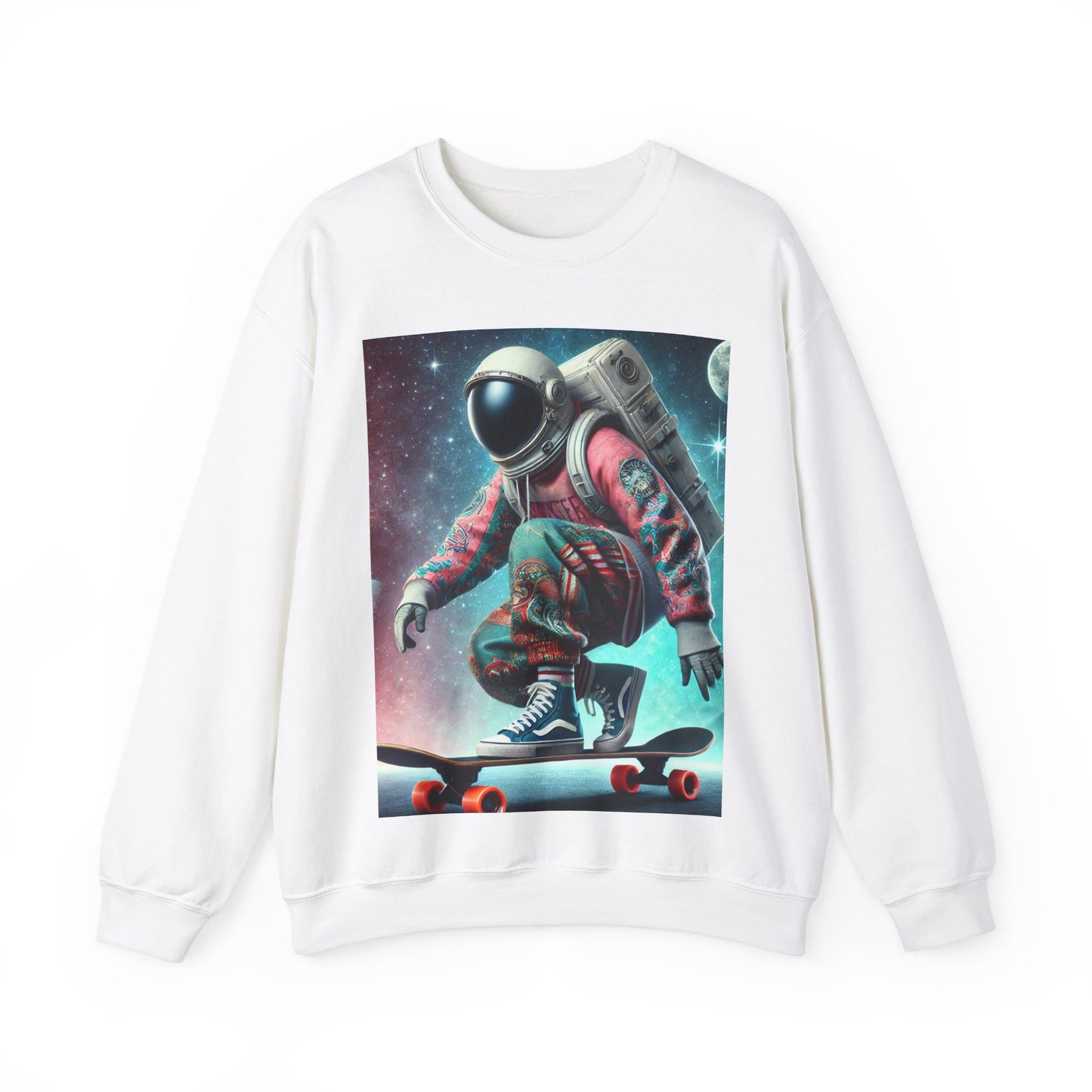 Reach For The Stars. Unisex Heavy Blend™ Crewneck Sweatshirt
