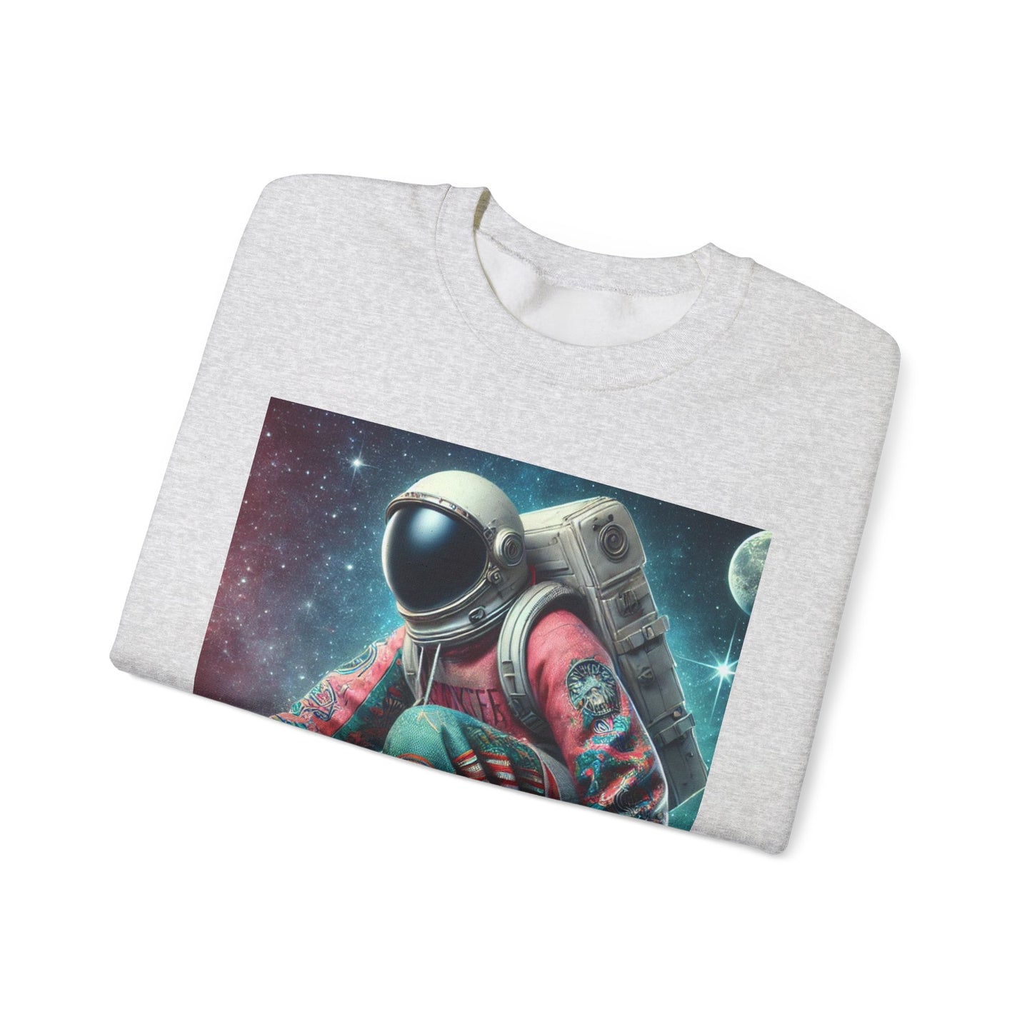 Reach For The Stars. Unisex Heavy Blend™ Crewneck Sweatshirt