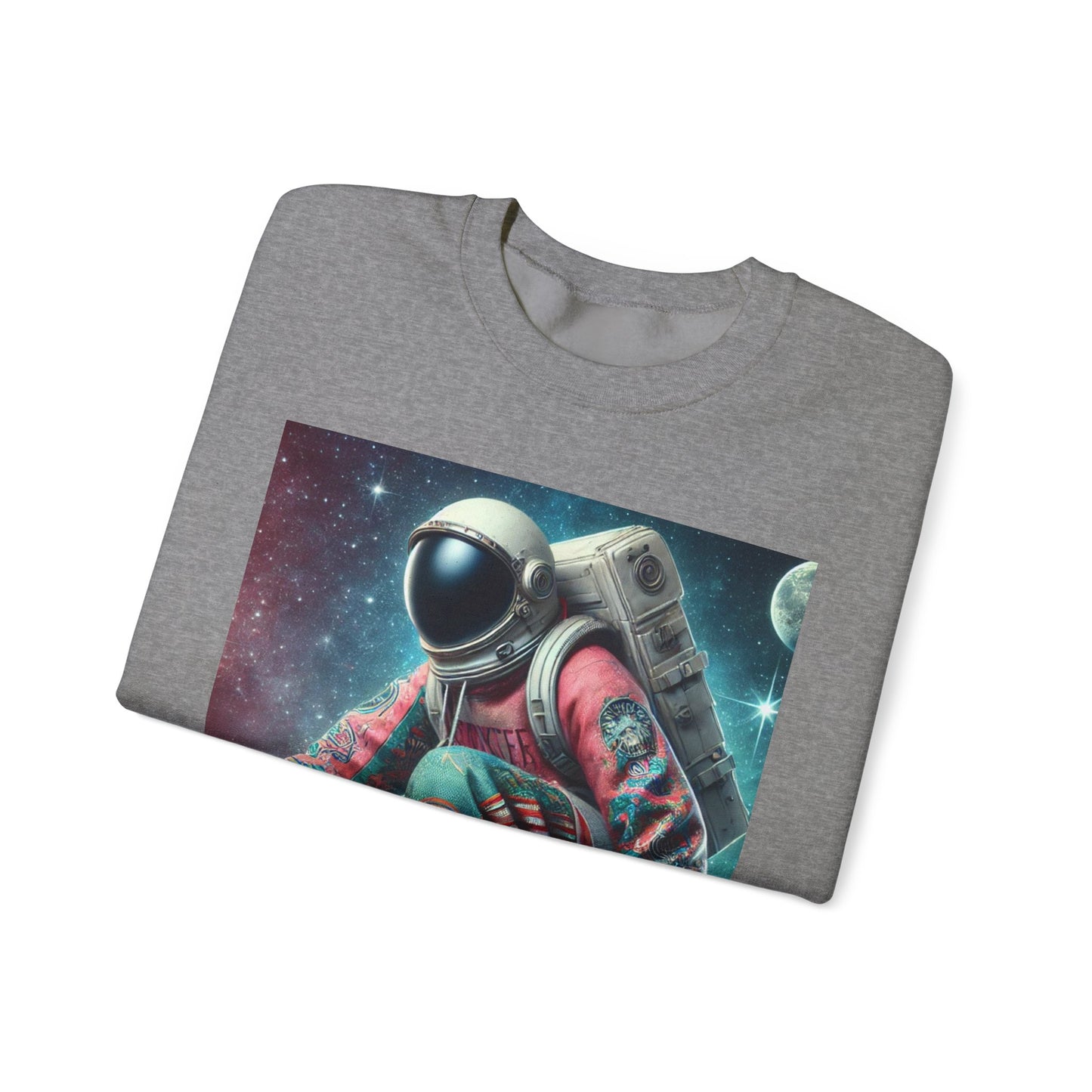 Reach For The Stars. Unisex Heavy Blend™ Crewneck Sweatshirt