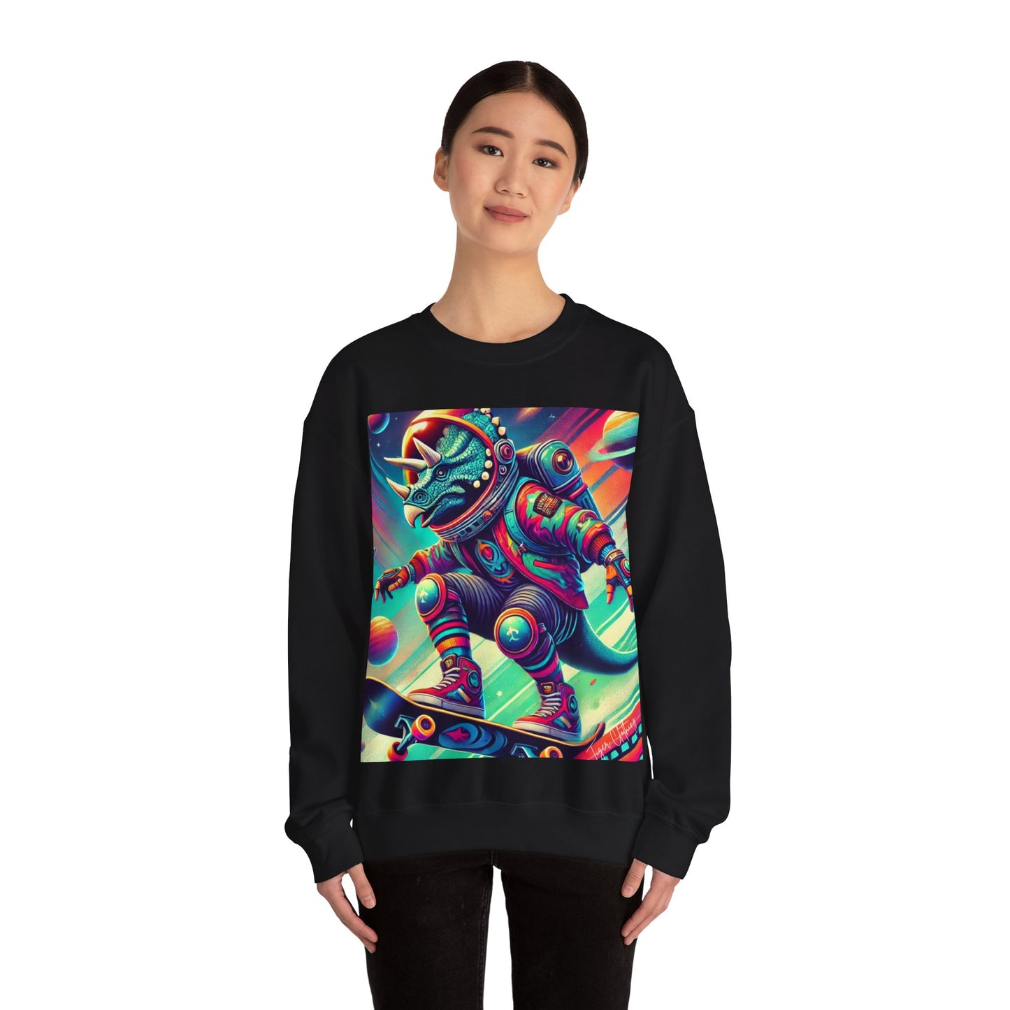 Astro-Saur Unisex Heavy Blend™ Crewneck Sweatshirt