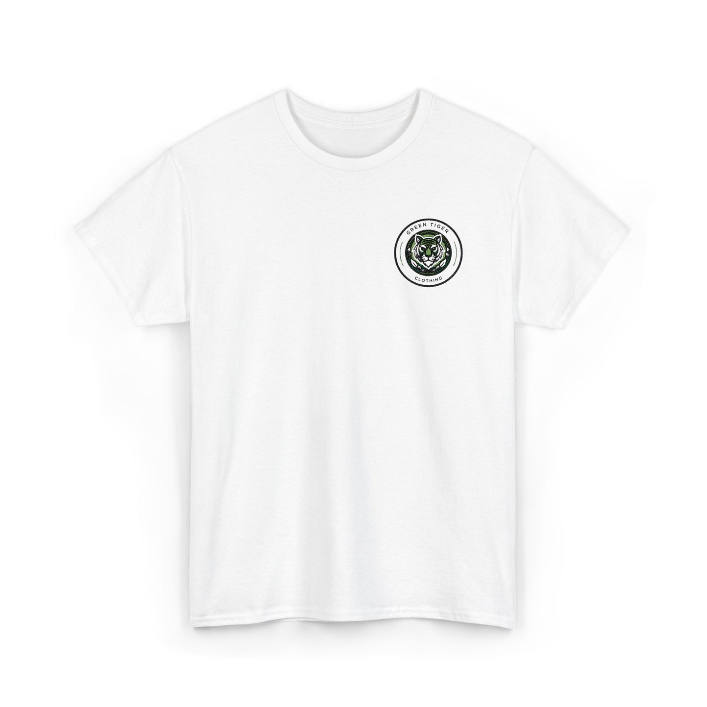 Green Tiger Clothing Unisex Heavy Cotton Tee, Eco-Friendly T-Shirt, Casual Apparel