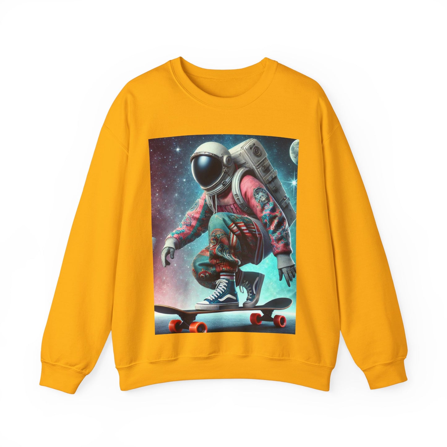Reach For The Stars. Unisex Heavy Blend™ Crewneck Sweatshirt