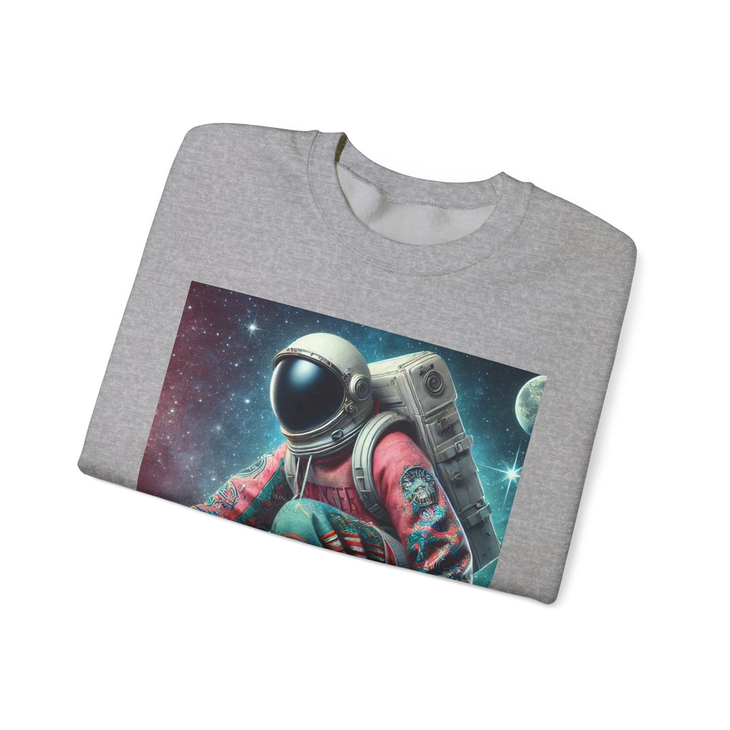 Reach For The Stars. Unisex Heavy Blend™ Crewneck Sweatshirt