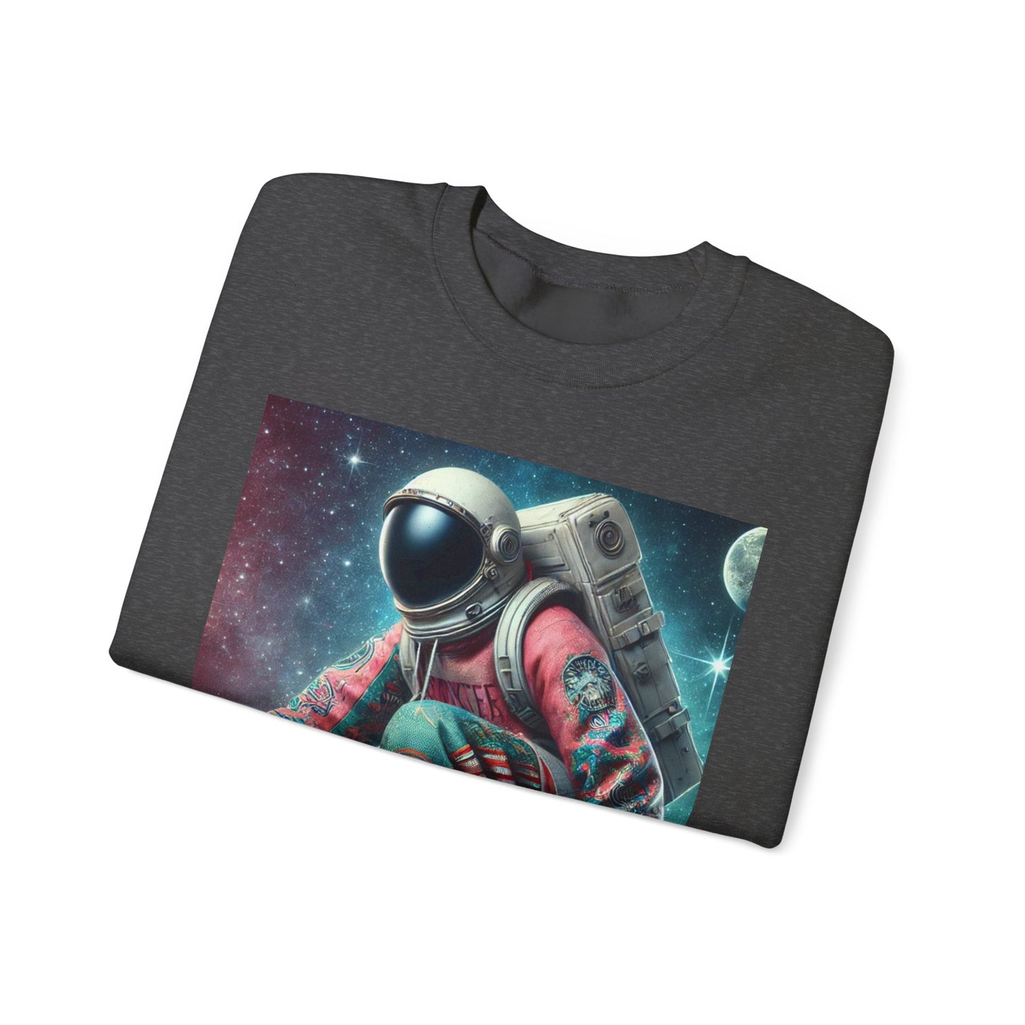 Reach For The Stars. Unisex Heavy Blend™ Crewneck Sweatshirt