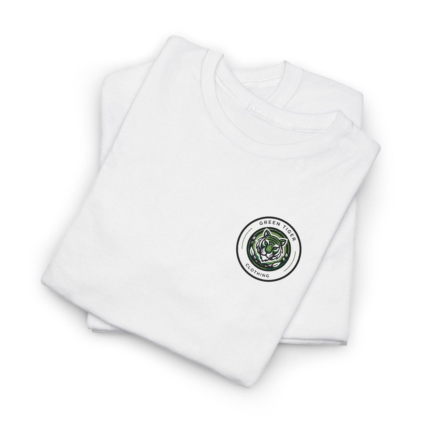 Green Tiger Clothing Unisex Heavy Cotton Tee, Eco-Friendly T-Shirt, Casual Apparel